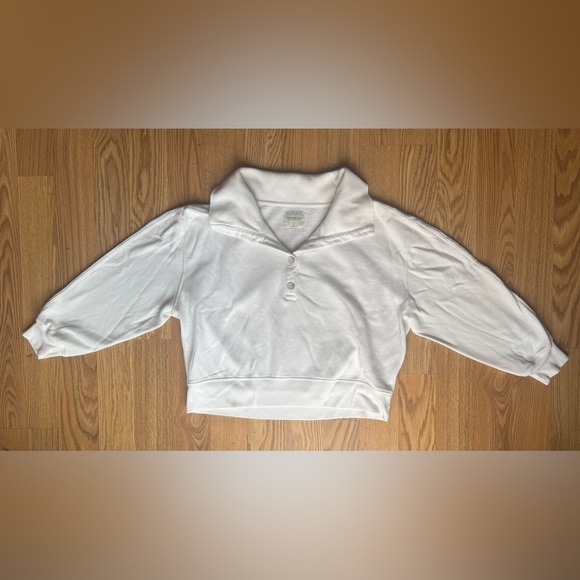 Abercrombie & Fitch Women’s White Sweat Set - XL - Picture 2 of 10